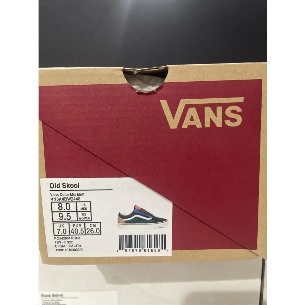 Vans shoes - VANS Old Skool - Old Skool - VN0A4BW2448 - Multicolor (UPC: 196570616984) 12