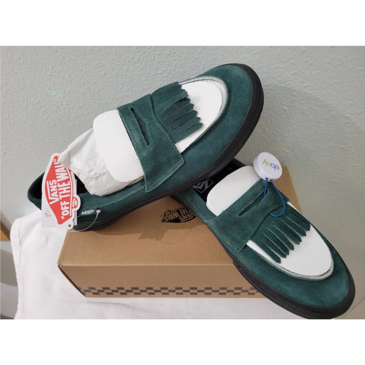 Vans shoes - Vans Loafer - Loafer - V196CFMA - Green 0