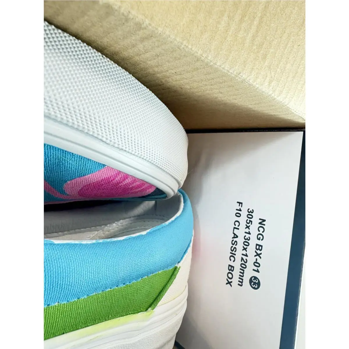 Vans shoes - VANS Classic - Classic - Pink, Blue, Green, White 12