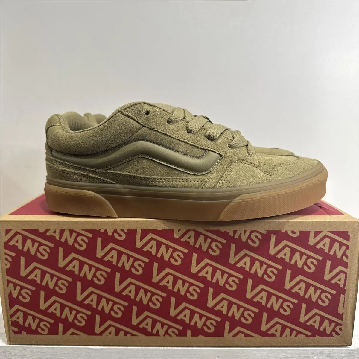 Vans shoes - Vans Caldrone - Caldrone - Translucent Gum Gothic Olive 1