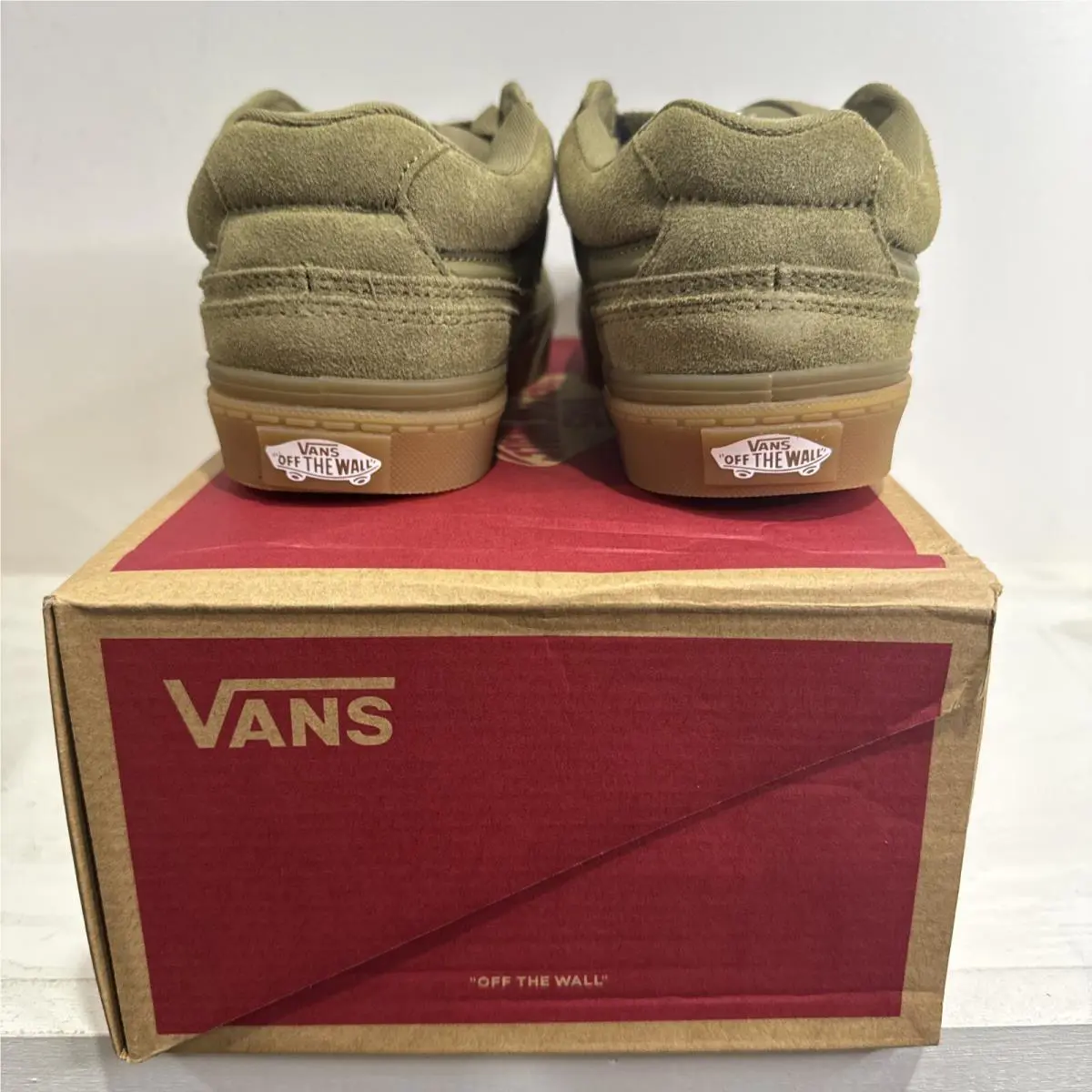 Vans shoes - Vans Caldrone - Caldrone - Translucent Gum Gothic Olive 2