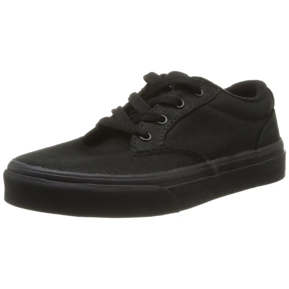 Vans Men`s Winston Low-top Sneakers VN000VO4186 Black Canvas Size 8