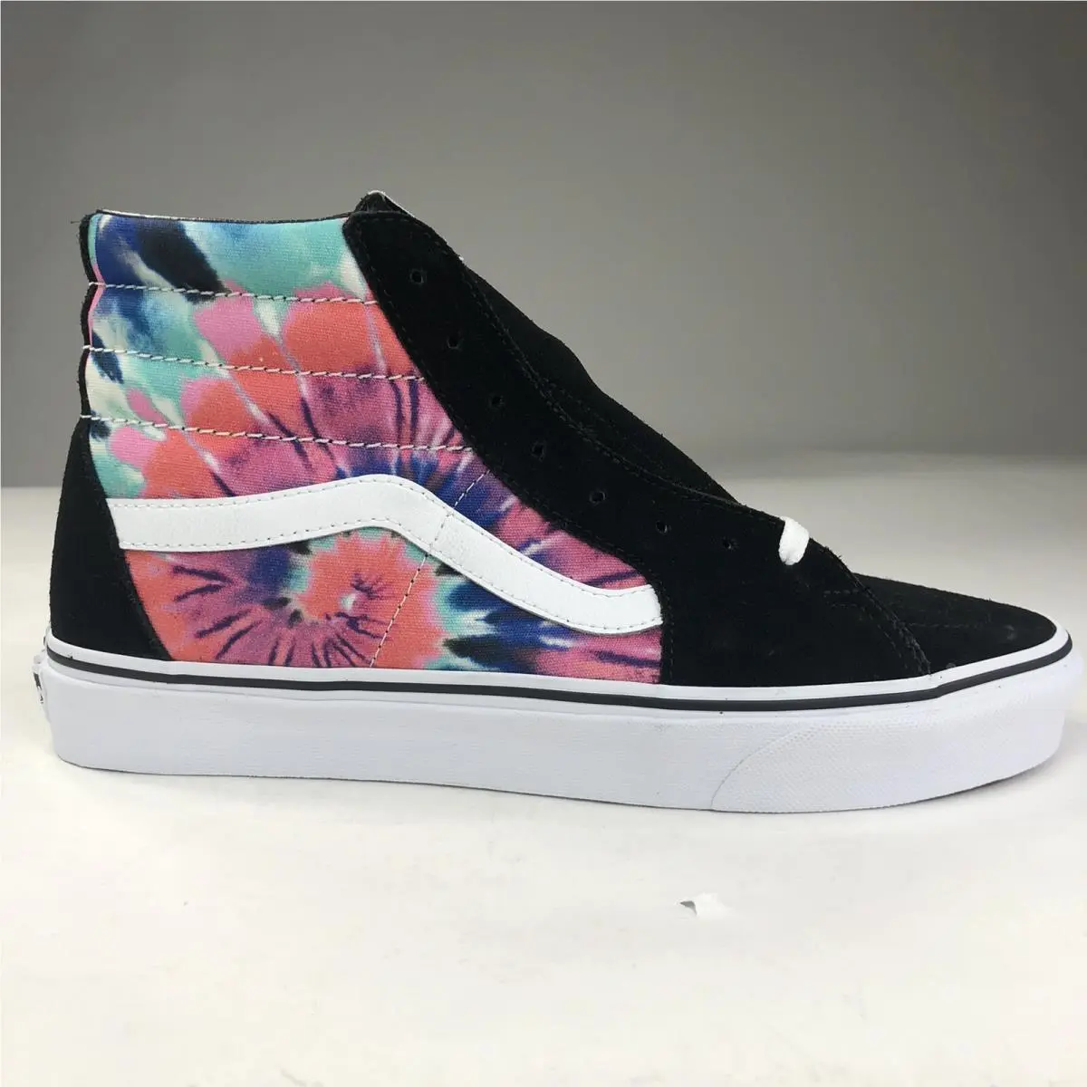 Vans Sk8-HI Tie Dye Shoes 10 Mens Skateboard Off The Wall VN0A38GEVKI