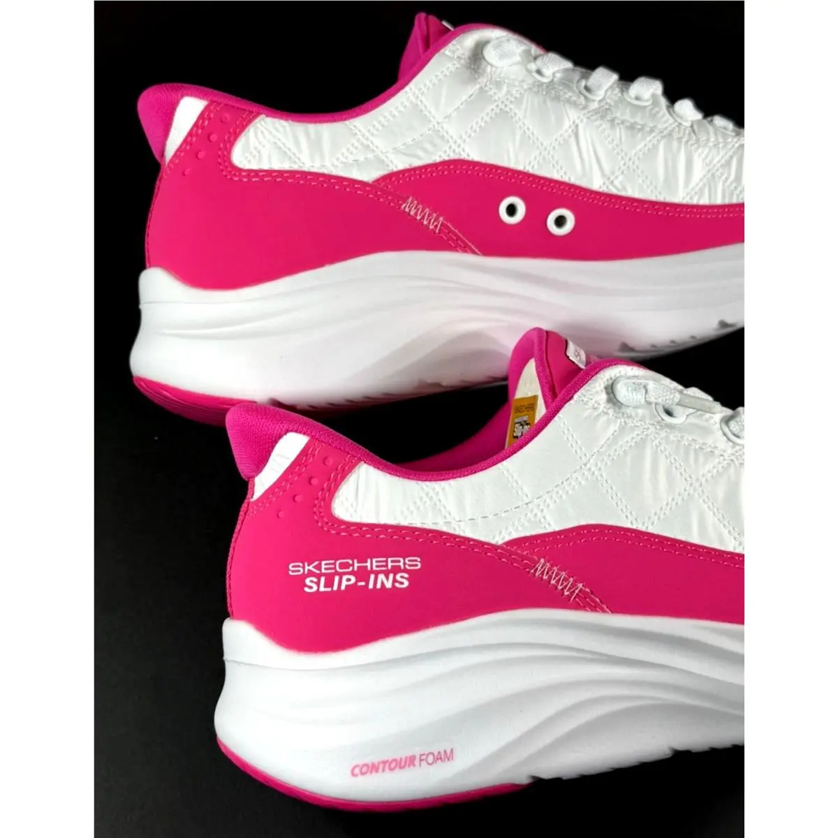 Skechers shoes - Contour Foam - Contour Foam - Contour Foam - White-Hot Pink 23
