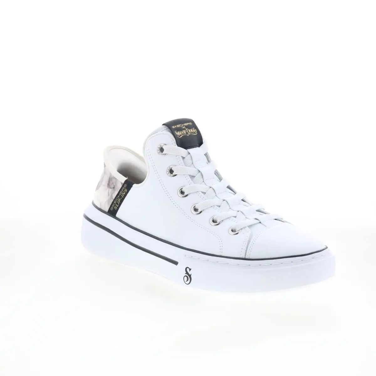 Skechers shoes - Skechers Slip-ins Snoop One OG - 251016-WBK - White 8