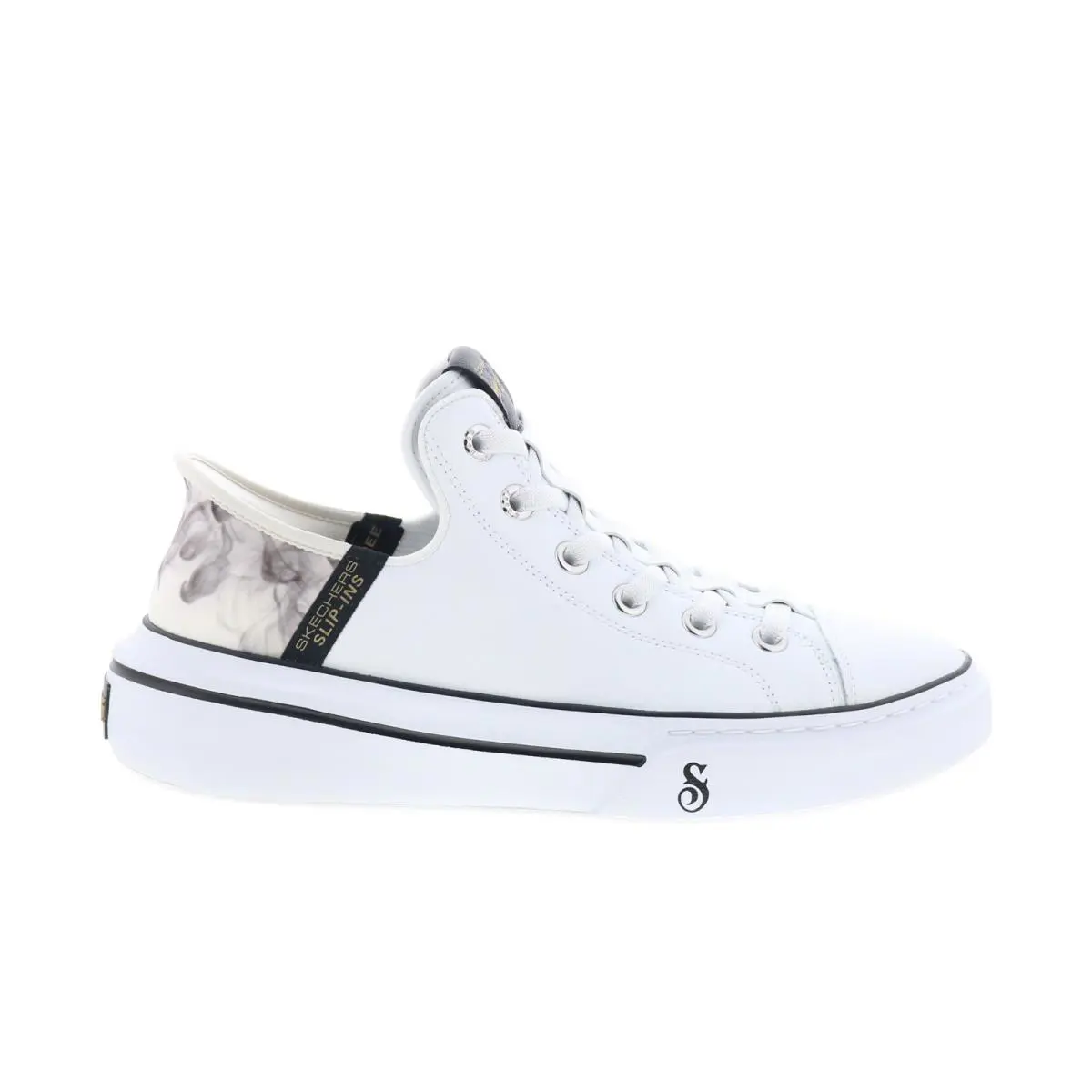 Skechers shoes - Skechers Slip-ins Snoop One OG - 251016-WBK - White 7