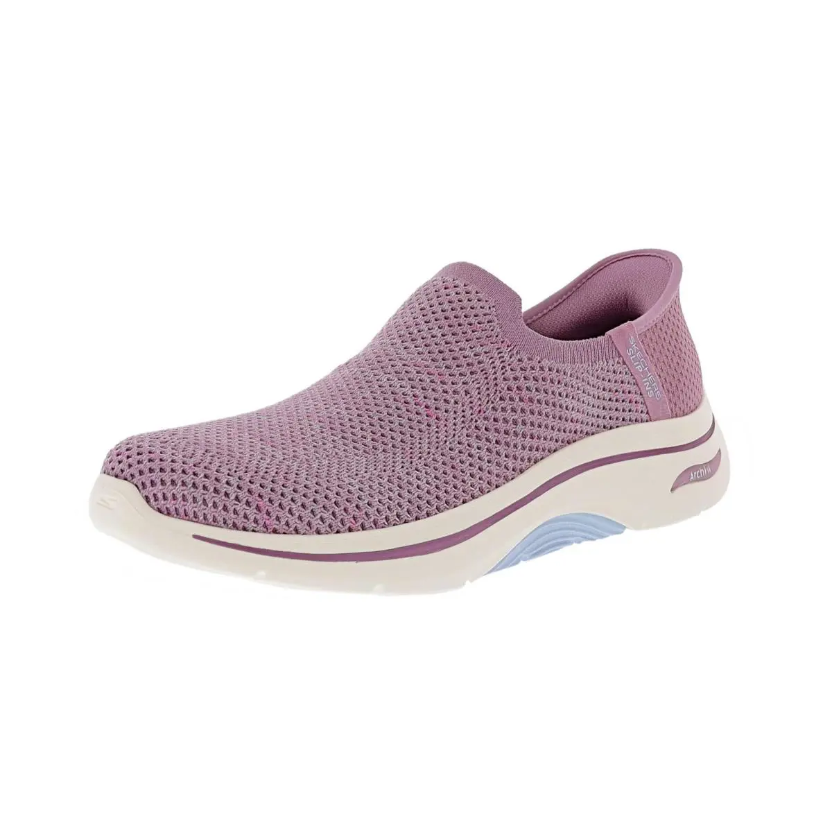 Skechers Women`s Slip-ins: GO Walk Arch Fit 2.0- Anabel 125326/MVE Walking Shoes - MAUVE