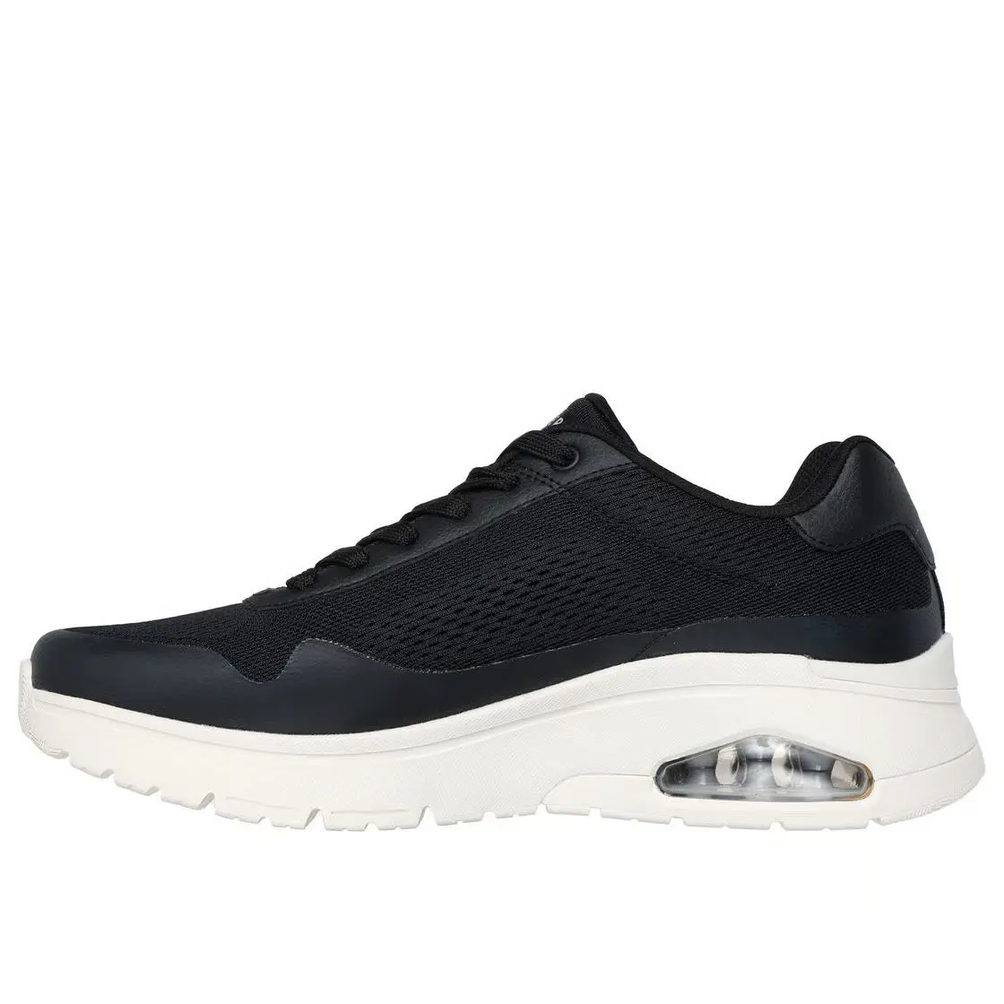 Skechers shoes - Uno Flex - Spring On Air - 183310 BLK - Black/White 1