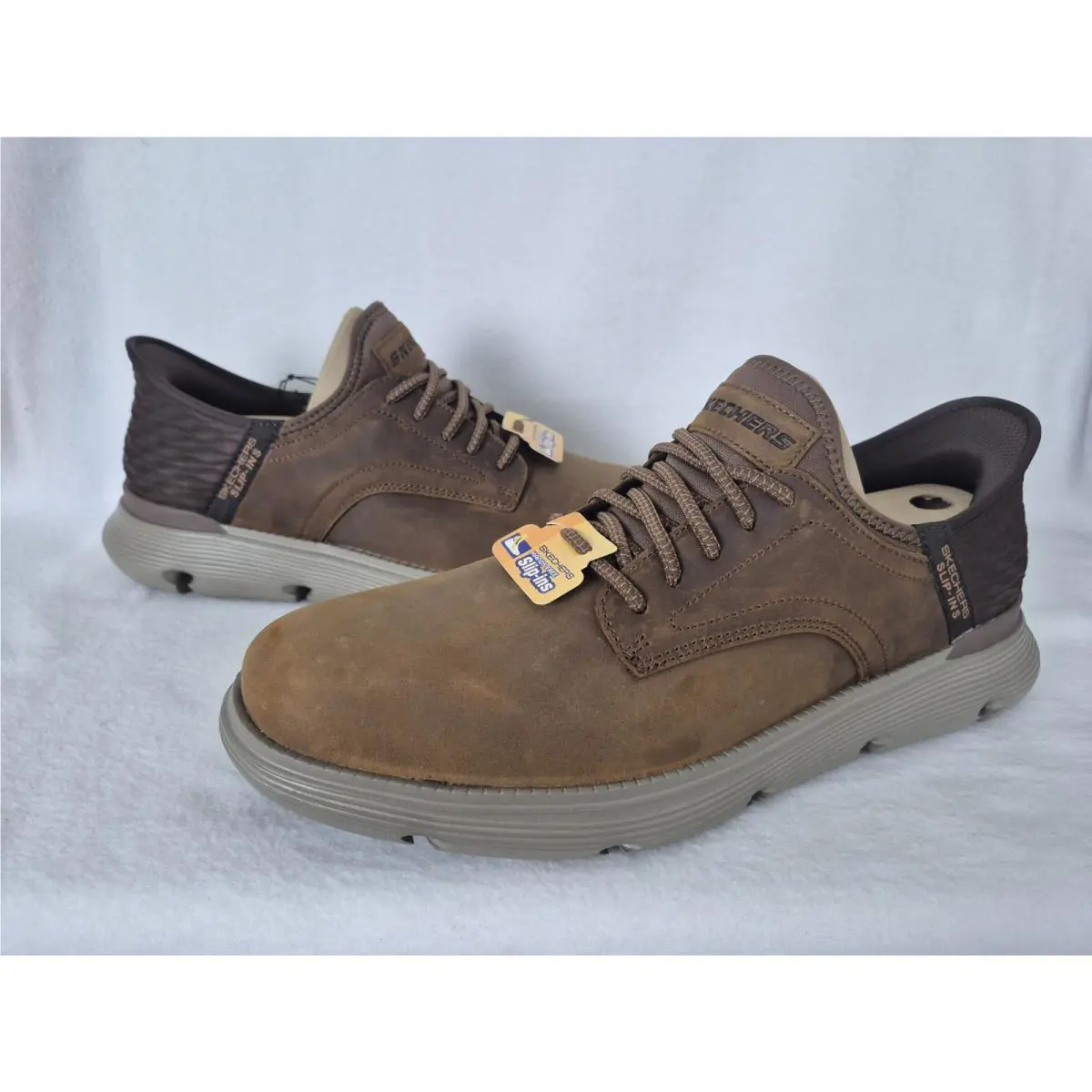 Skechers shoes - Garza-Gervin - 205046 - Brown 0