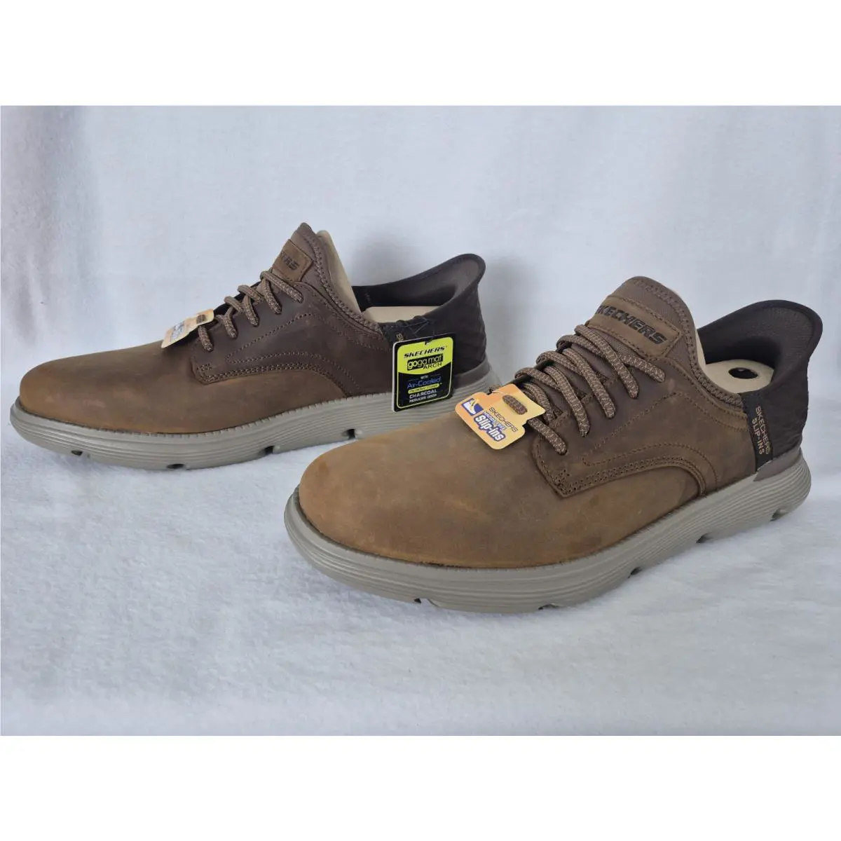 Skechers shoes - Garza-Gervin - 205046 - Brown 1