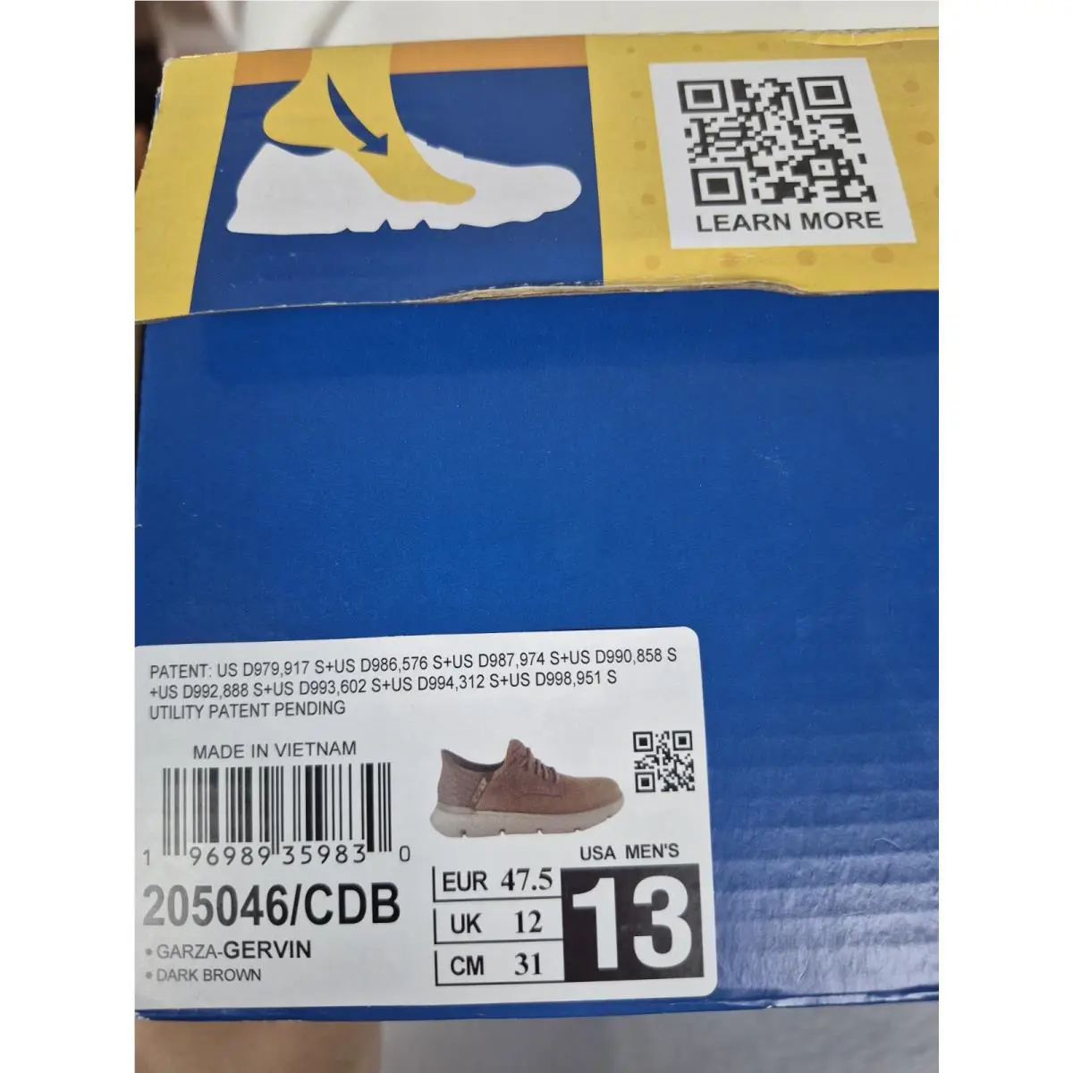 Skechers shoes - Garza-Gervin - 205046 - Brown 10