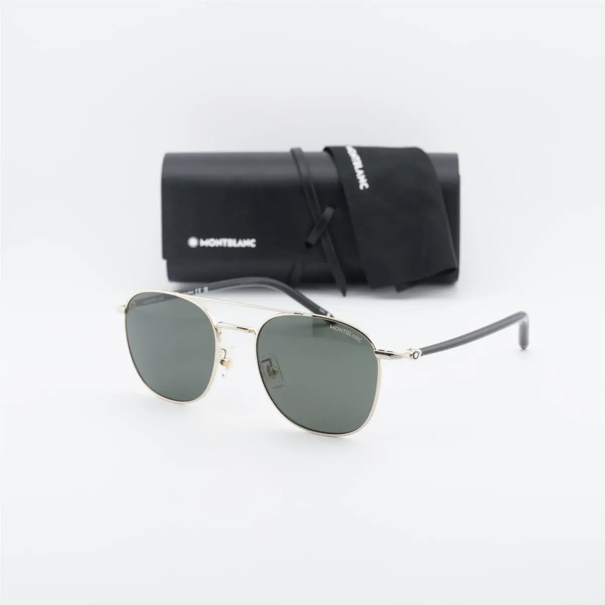 Montblanc MB0271S 006 Gold/grey 54-20-145 Sunglasses