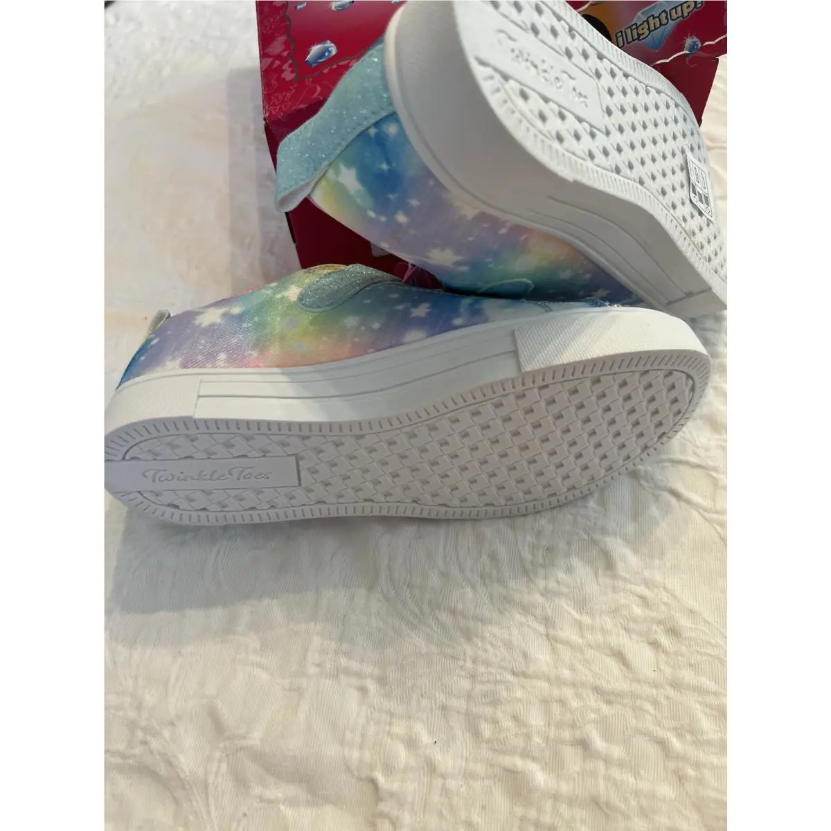 Skechers shoes - TWINKLE TOES LIGHT UP - TWINKLE TOES LIGHT - Turquoise Multi 2