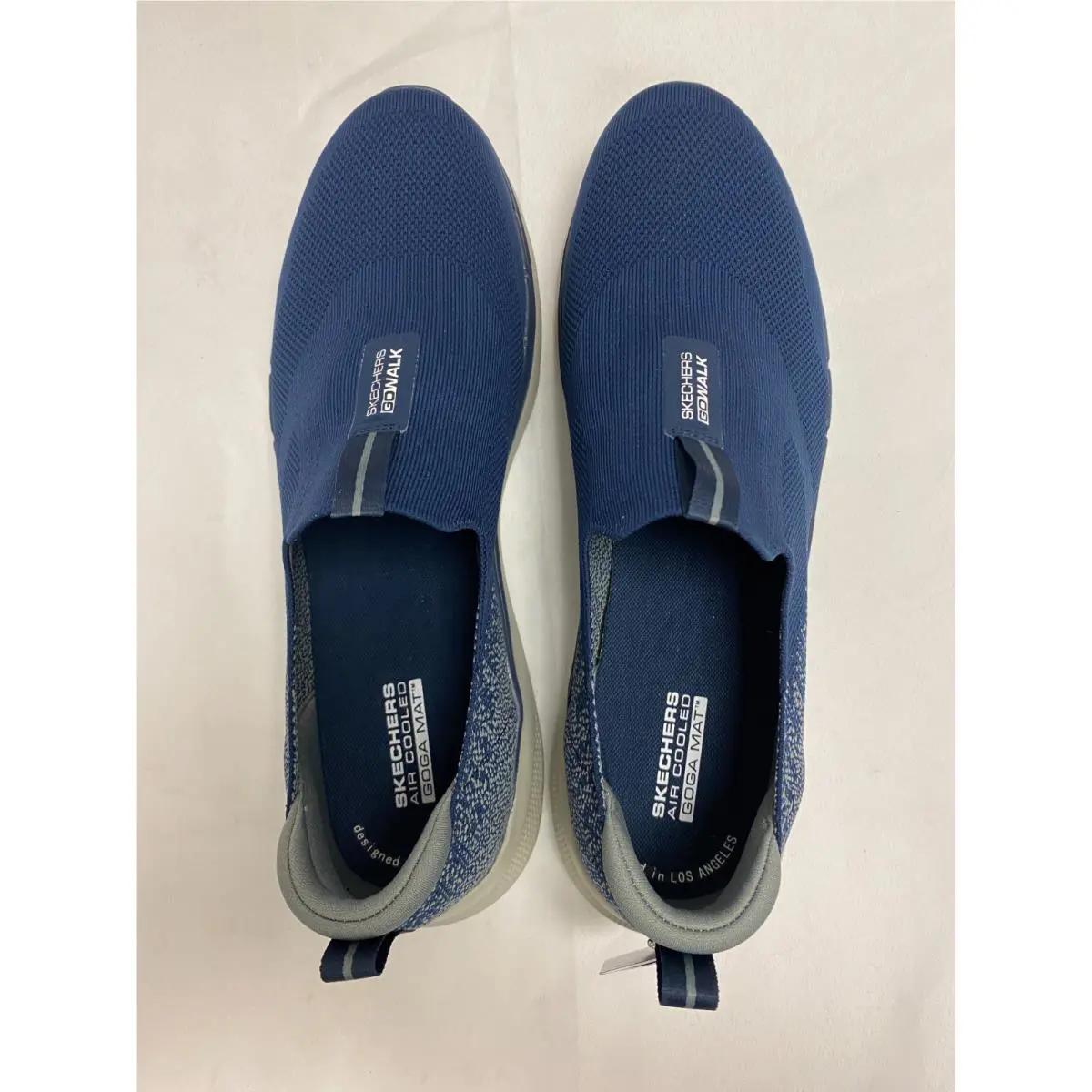 Skechers shoes - Skechers go walk Air Cooled Goga Mat - Blue 2