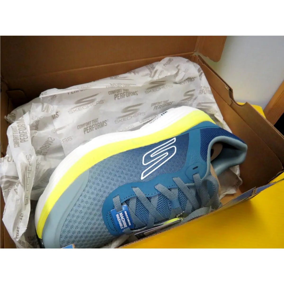 Skechers shoes - 220896 - 220896 - Navy & Lime (UPC: 198739192247) 2