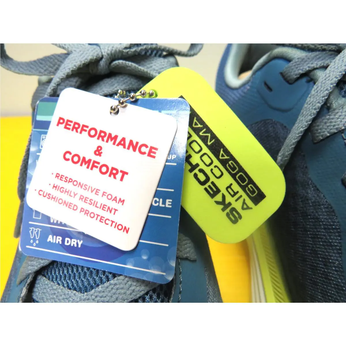 Skechers shoes - 220896 - 220896 - Navy & Lime (UPC: 198739192247) 3