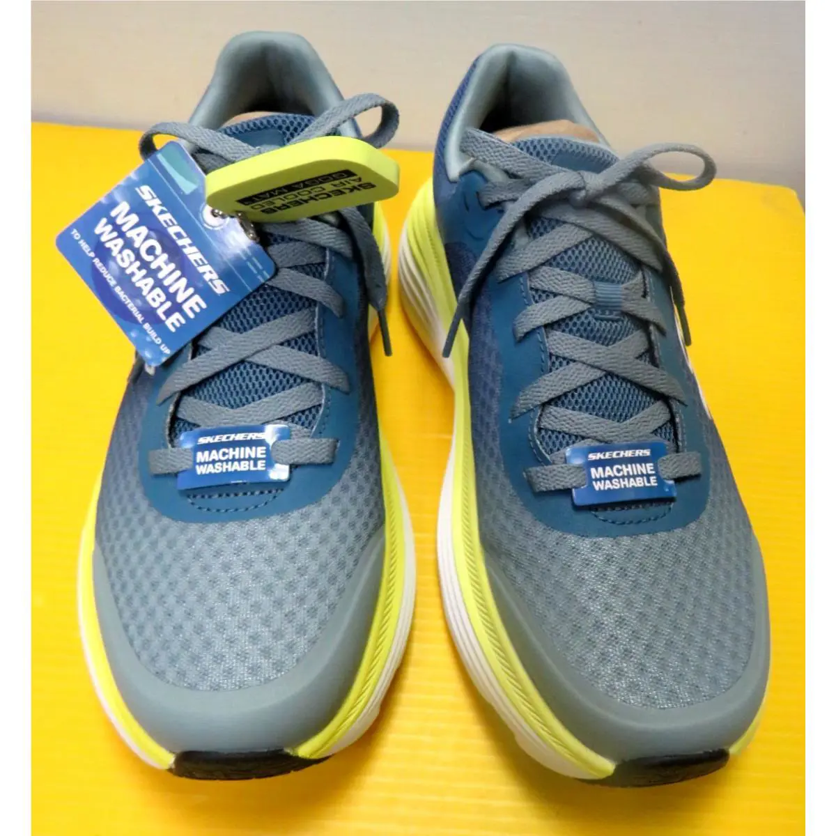 Skechers shoes - 220896 - 220896 - Navy & Lime (UPC: 198739192247) 5