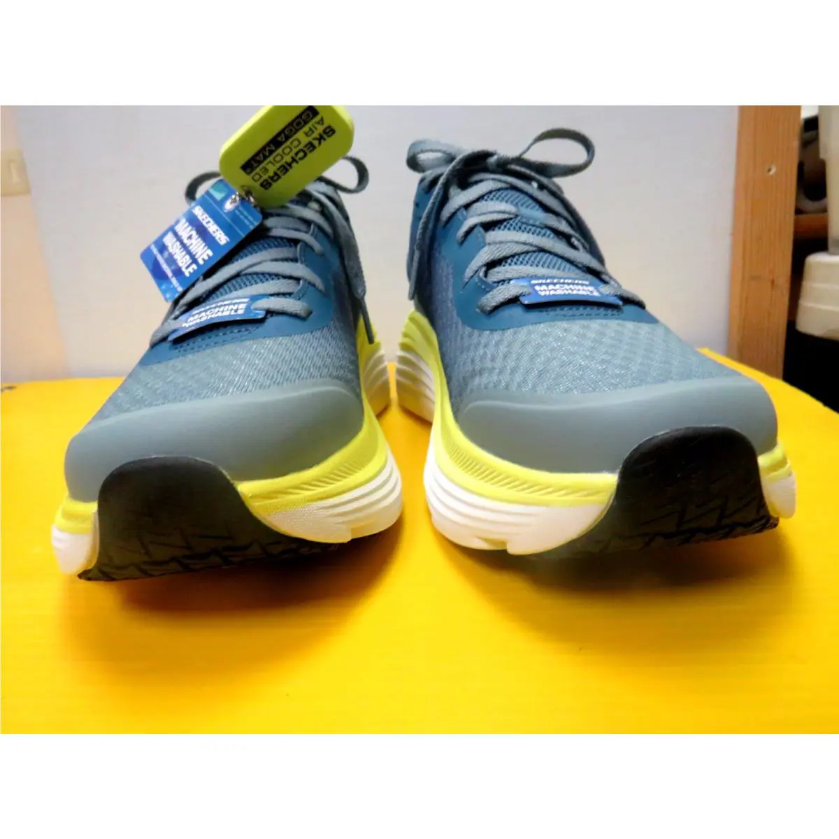 Skechers shoes - 220896 - 220896 - Navy & Lime (UPC: 198739192247) 6