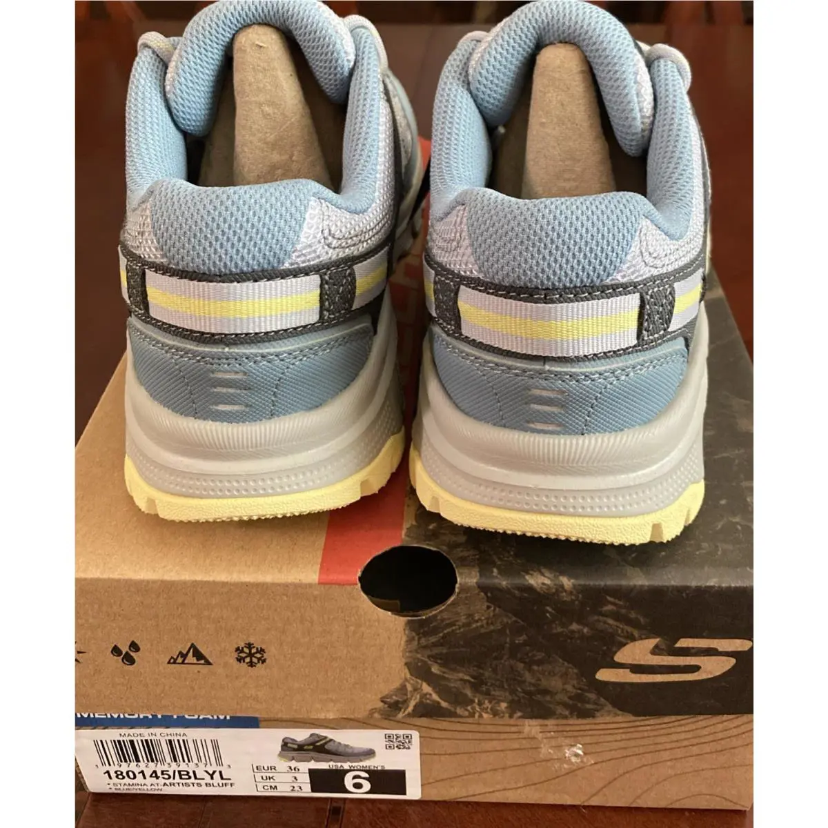 Skechers shoes - Skechers summits - summits - 180145/BLYL - Yellow 4
