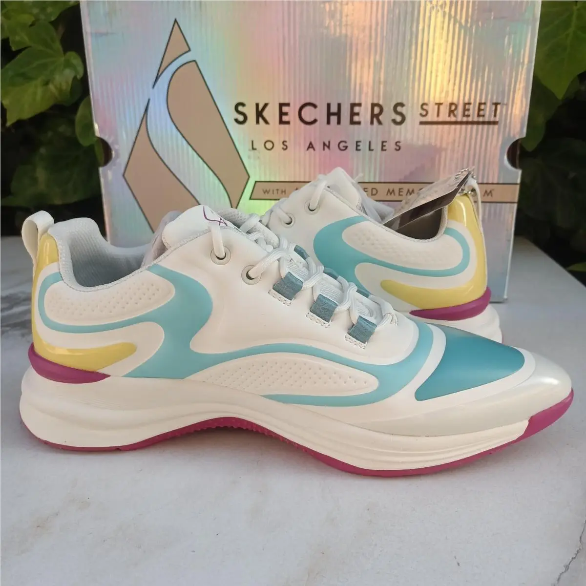 Skechers shoes - Point It - Point - White 7