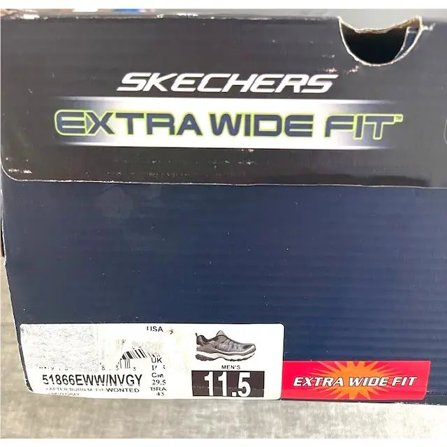 Skechers shoes - SKECHERS After Burn - After Burn - Navy/Grey 2