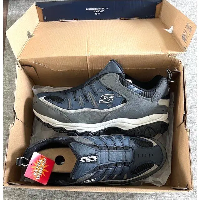 Skechers shoes - SKECHERS After Burn - After Burn - Navy/Grey 0