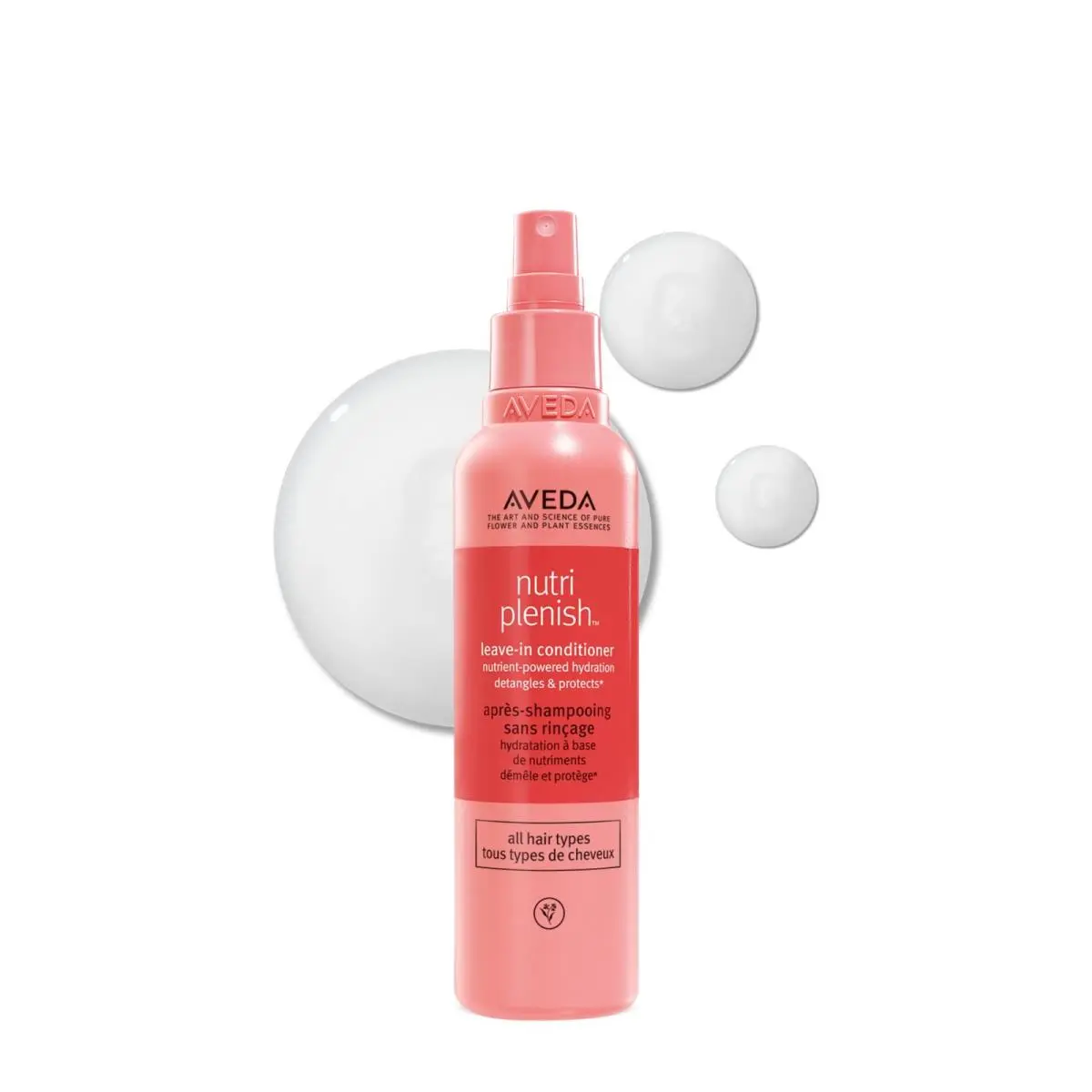 Nutriplenish Leave-in Conditioner Thermal Styling up to 450 F 6.7 oz by Aveda
