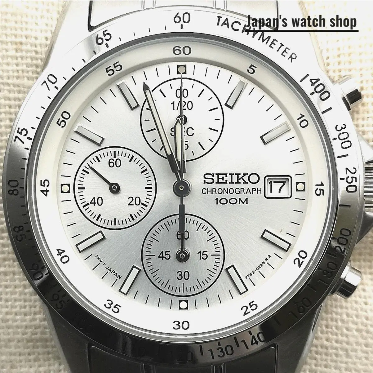 Seiko Chronograph SND363PC Silver Men`s Watch
