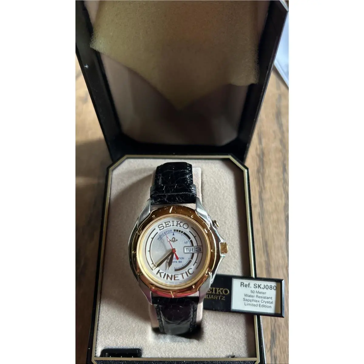 Seiko- New/retro Kinetic Watch