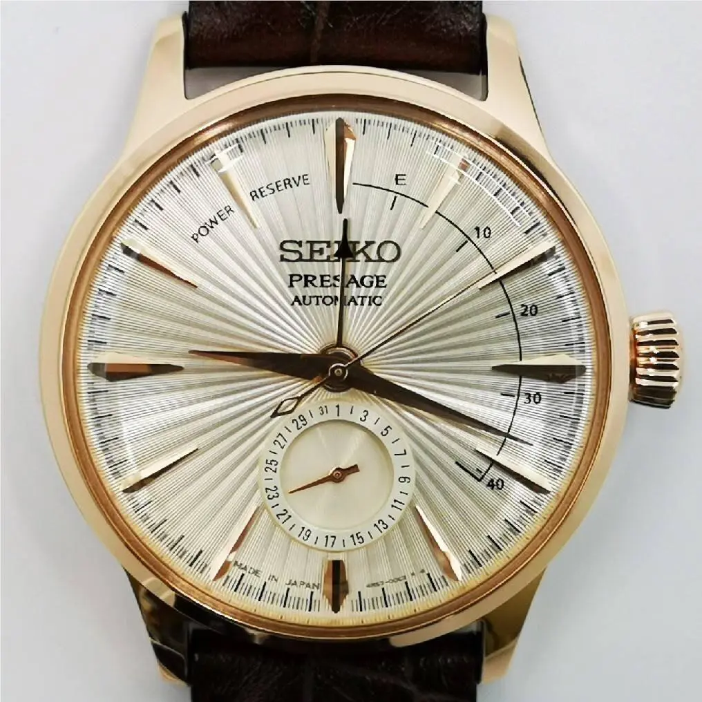 Seiko Presage SARY132 Rose Gold Automatic Mechanical Elegant Men Watch Box