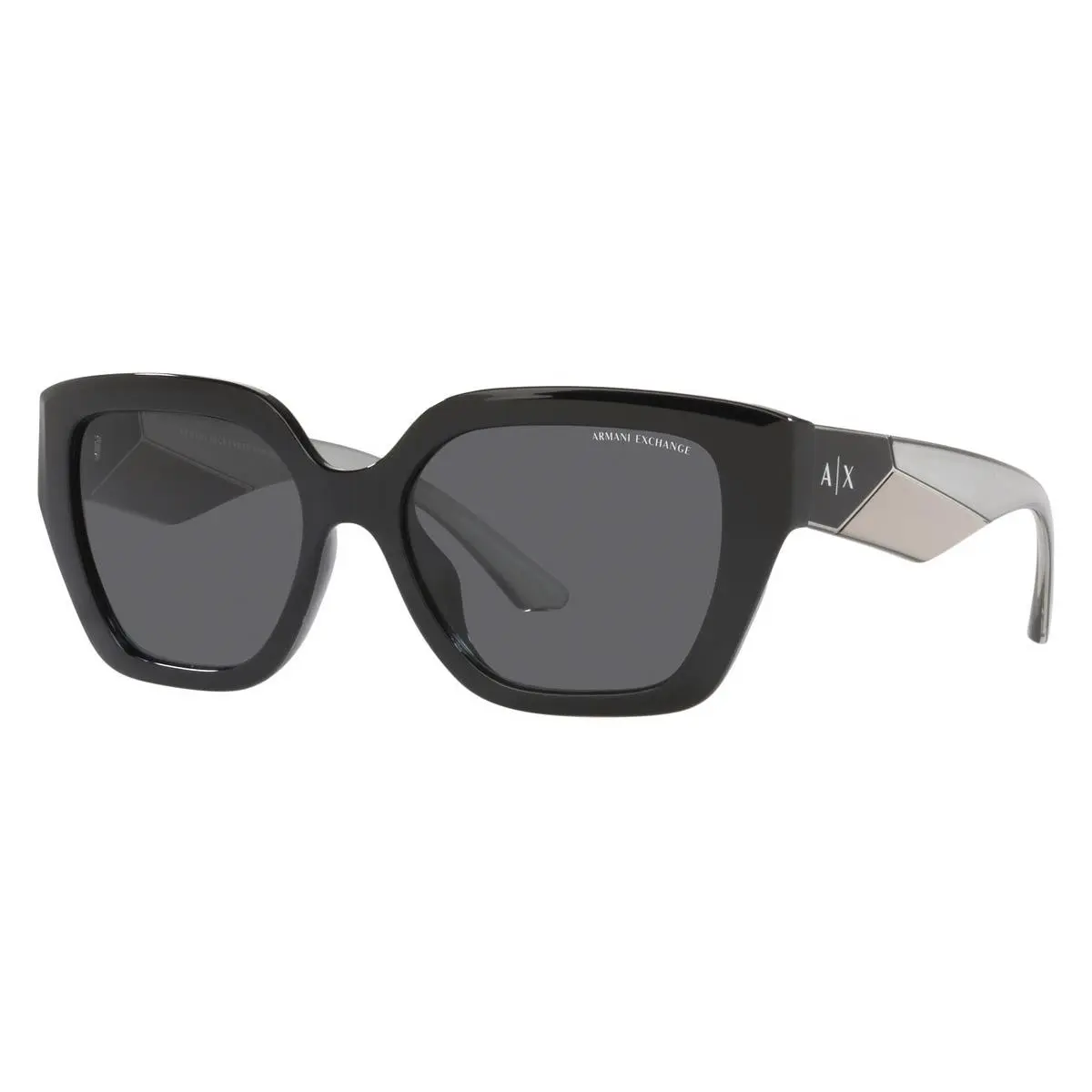 Woman Sunglasses AX4125SU 815887 54mm Black - Grey Lens by Armani Exchange