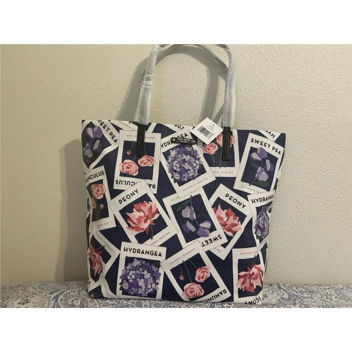 Kate Spade Turn Over A New Leaf Bon Shopper Shoulder Handbag Summer Bag