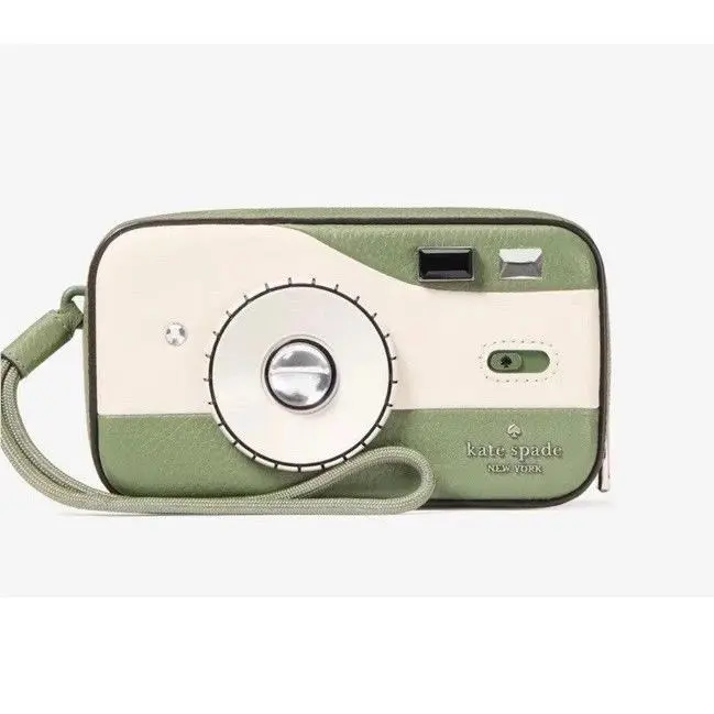 New Kate Spade New York Picture This 3D Camera Wristlet Clutch KL917