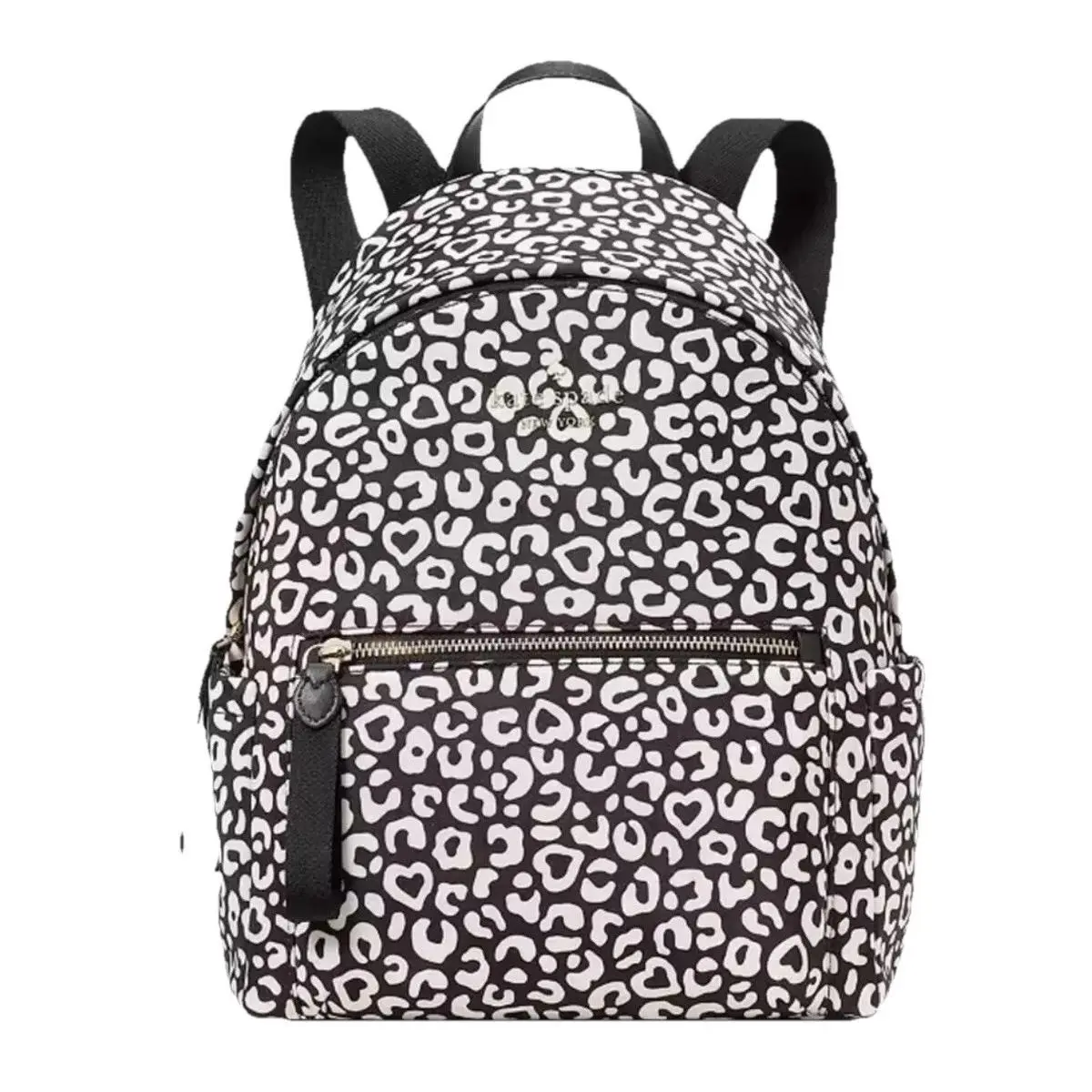 Kate Spade Chelsea Medium Backpack Leopard Heart KF338 Rare