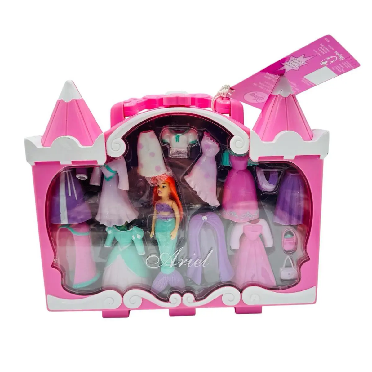 Disney Store Princess Ariel Little Mermaid Fashion Accessory Set Castle Vintage