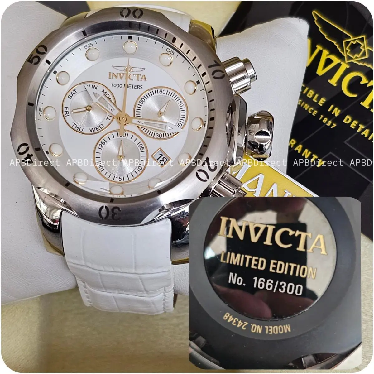 Invicta - Venom 166 of 300 - Limited Edition 1000m WR - Swiss Z60 Mens Watch