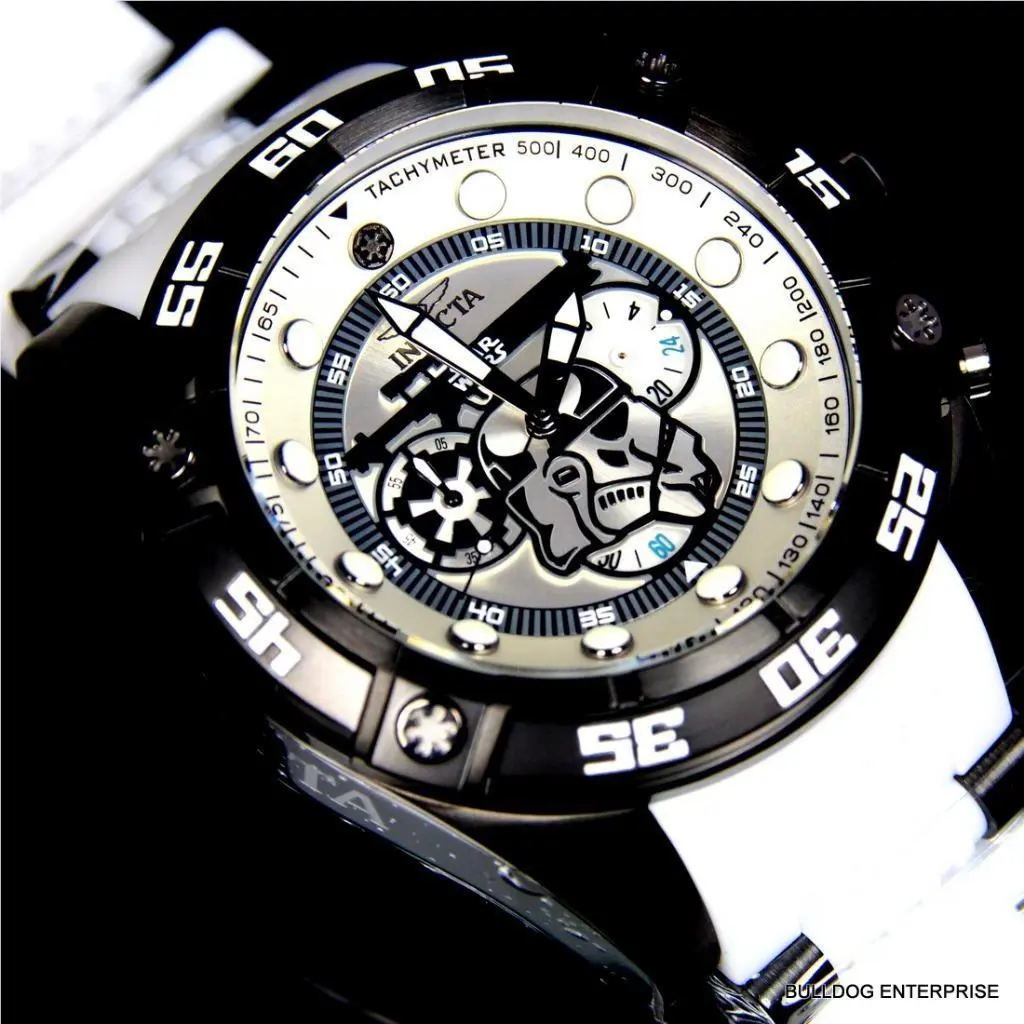 Mens Invicta Star Wars Stormtrooper 52mm Chronograph Limited Edition Watch