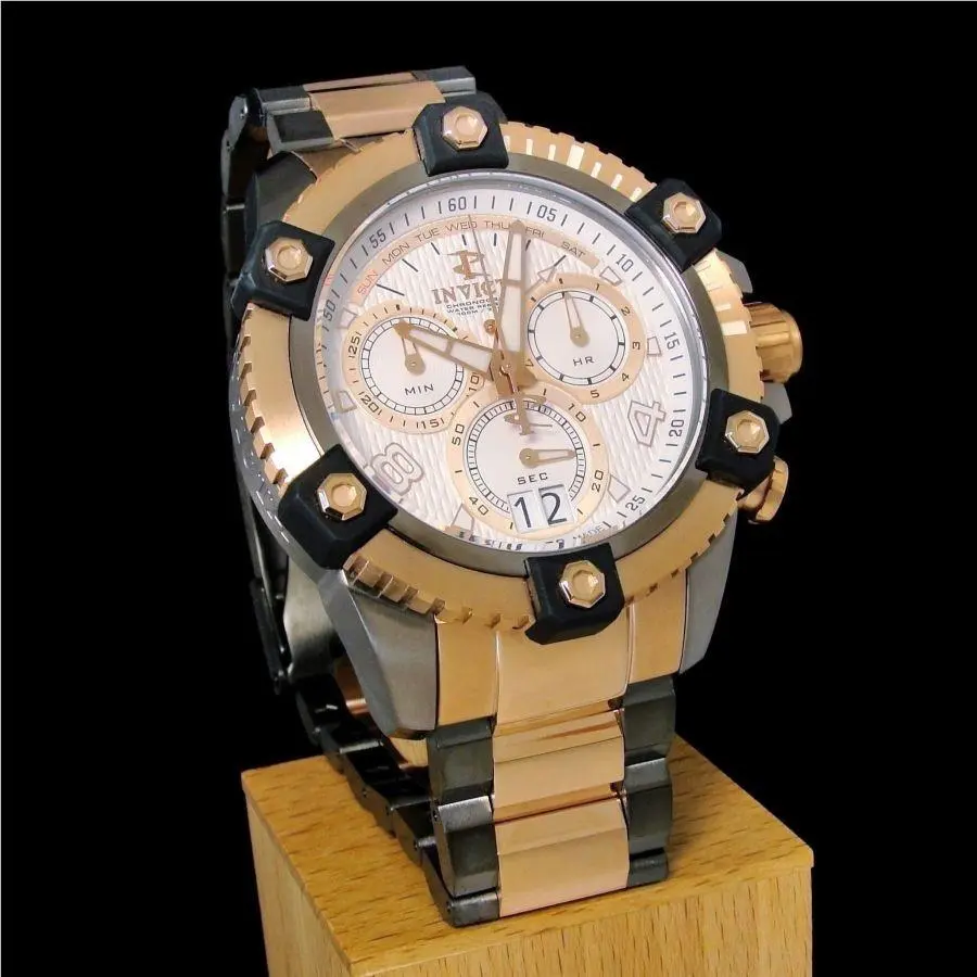 Invicta Reserve 48mm Arsenal Octane Swiss Made Chrono 2Tone SS Watch