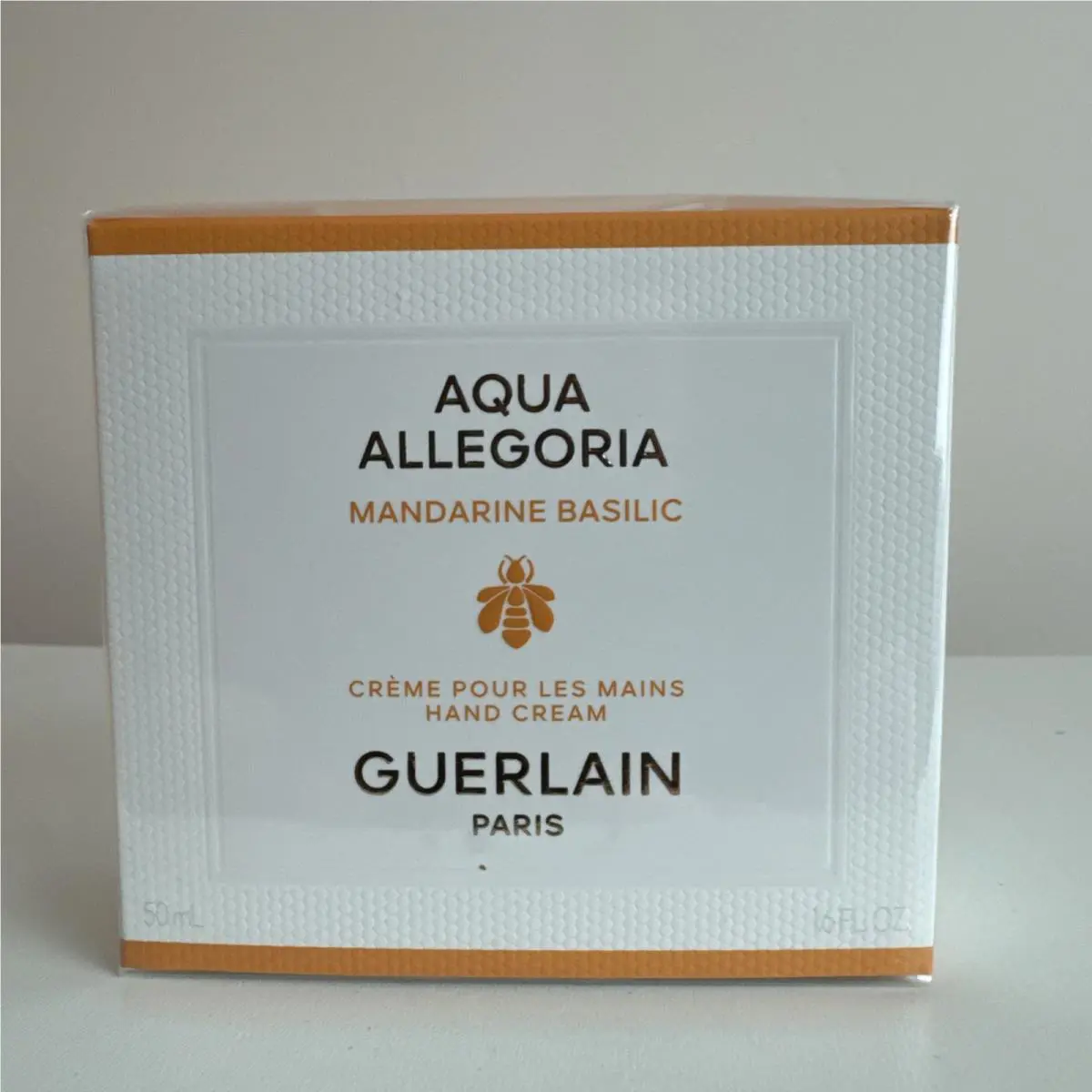 2025 Guerlain Aqua Allegoria Mandarine Basilic Hand Cream 1.6oz/50ml
