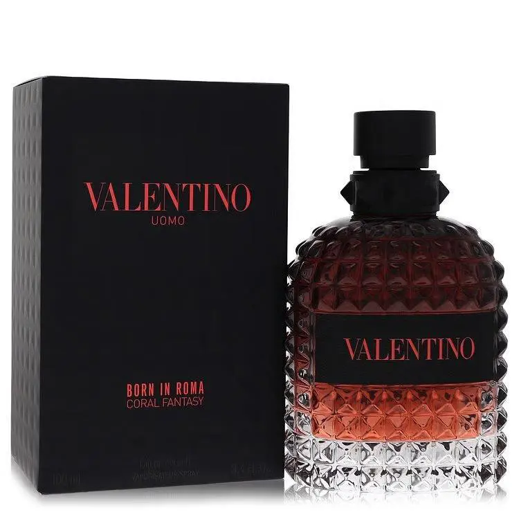 Uomo Born in Roma Coral Fantasy  Eau De Toilette Spray 3.4 by Valentino