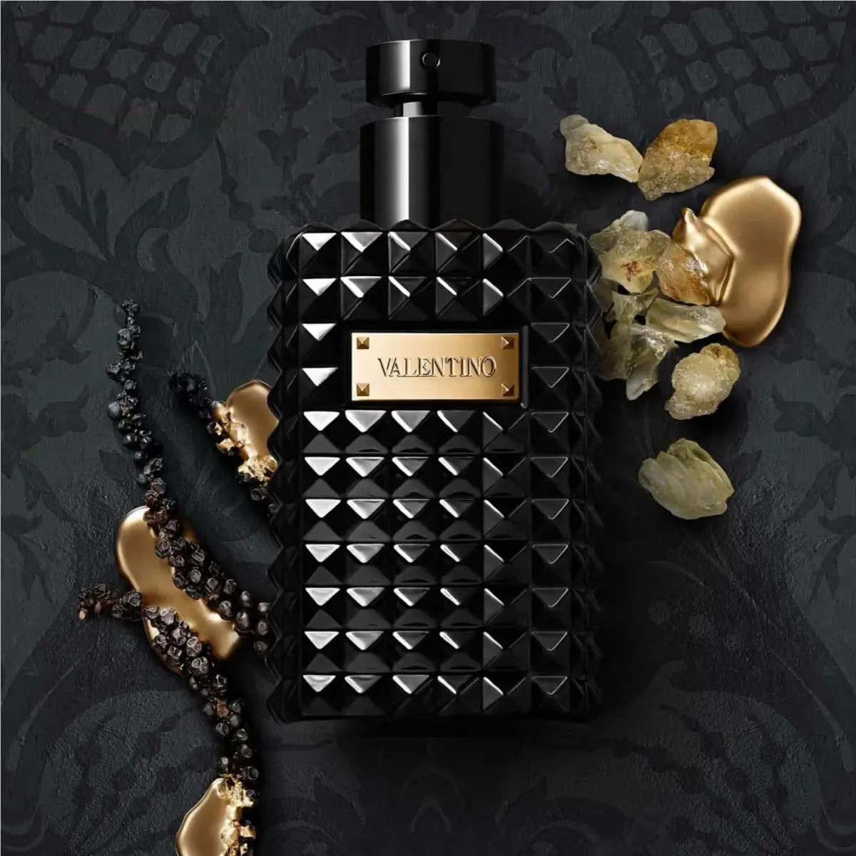 Unisex Valentino Noir Absolu Oud Essence 3.4 oz-100ml Edp Spray/ Nib/authentic