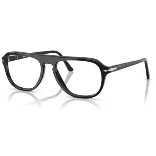 Persol PO3368V 95 Black Soft Square 56mm Men`s Eyeglasses