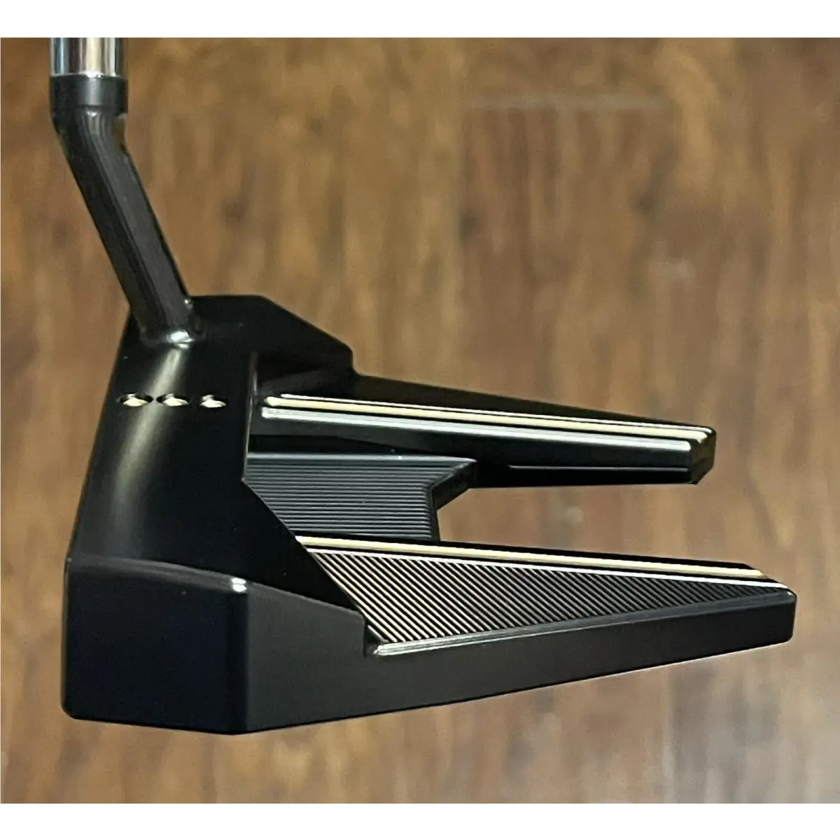 Scotty Cameron  - Phantom 7.5 - 2025 - Xtreme Dark Finish - DLC - Gold, Lie Angle: Black 7
