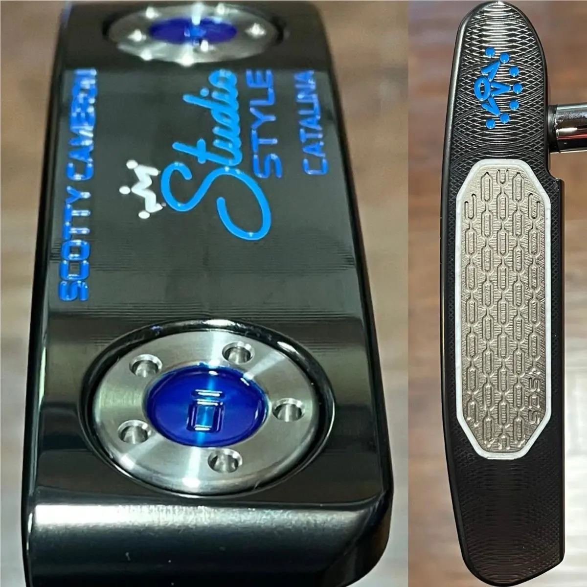 Scotty Cameron  - Studio Style Catalina - 2025 - SCS - Xtreme Dark Finish - DLC - Blue, Lie Angle: Black 0
