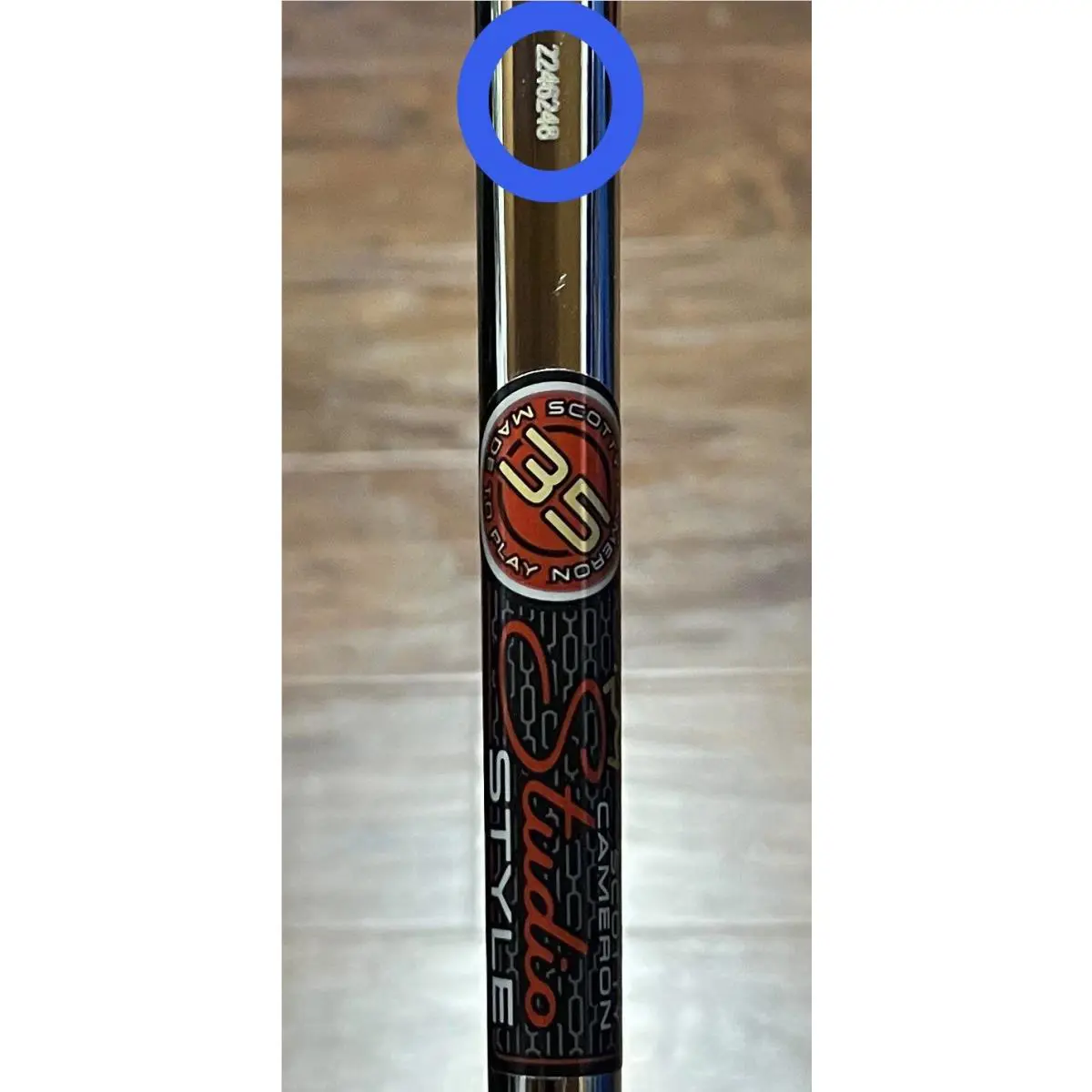 Scotty Cameron  - Studio Style Catalina - 2025 - SCS - Xtreme Dark Finish - DLC - Blue, Lie Angle: Black 6