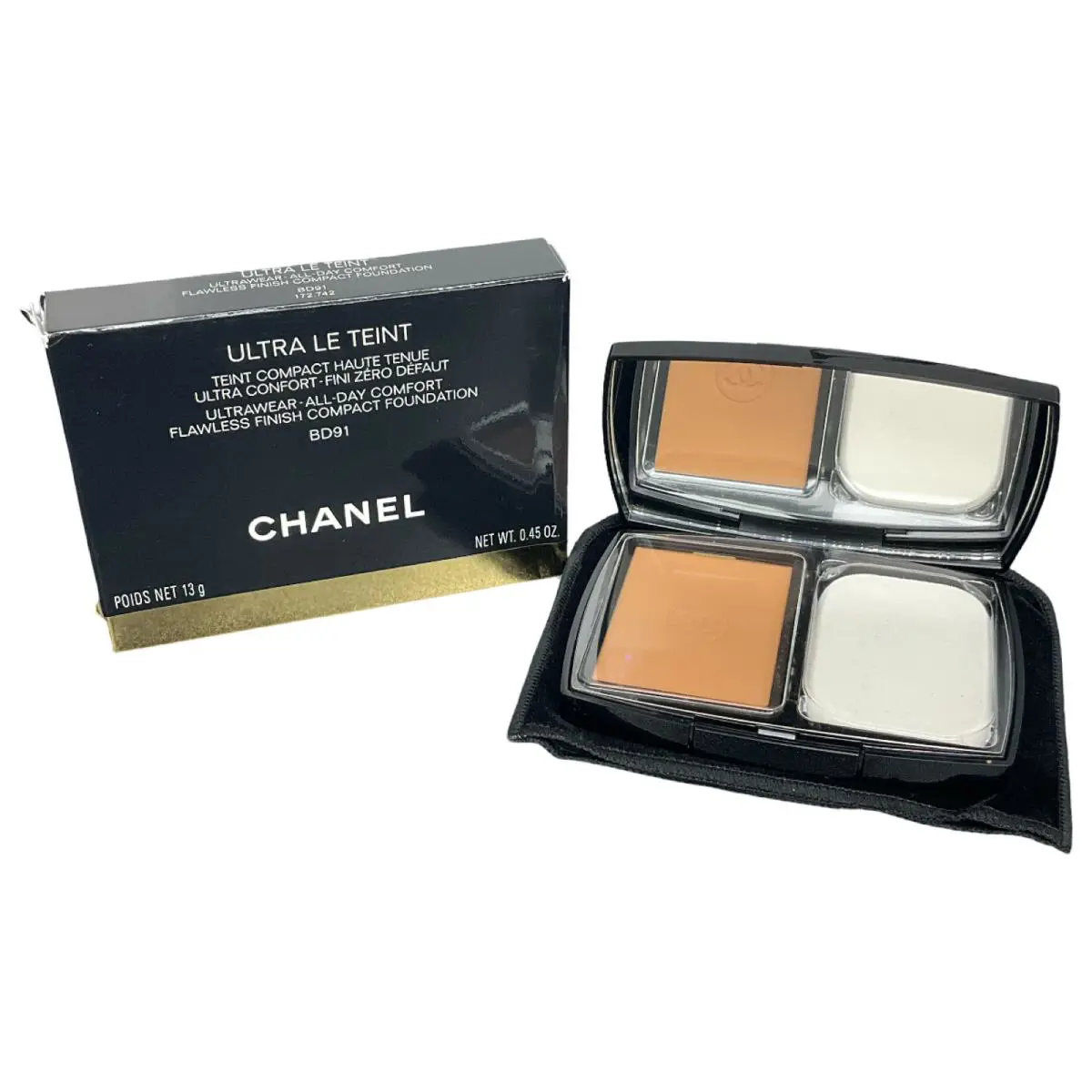 Chanel Ultra Le Teint All Day Comfort Flawless Finish Compact Foundation BD91