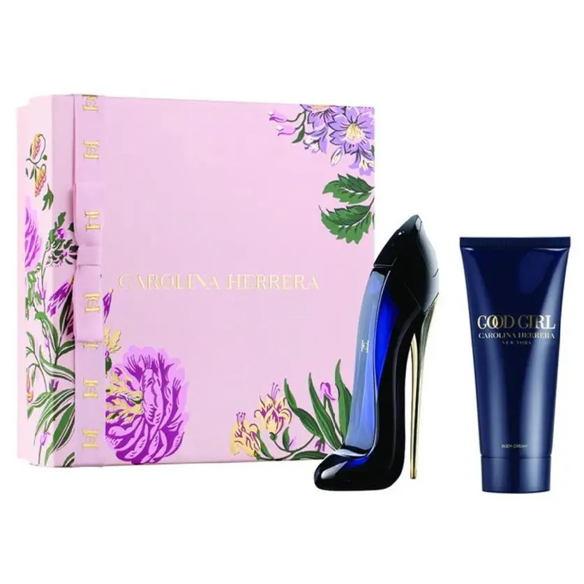 Good Girl Carolina Herrera 2 Pieces Set Women 2.7 oz Edp Spray 3.4 Body Lotion