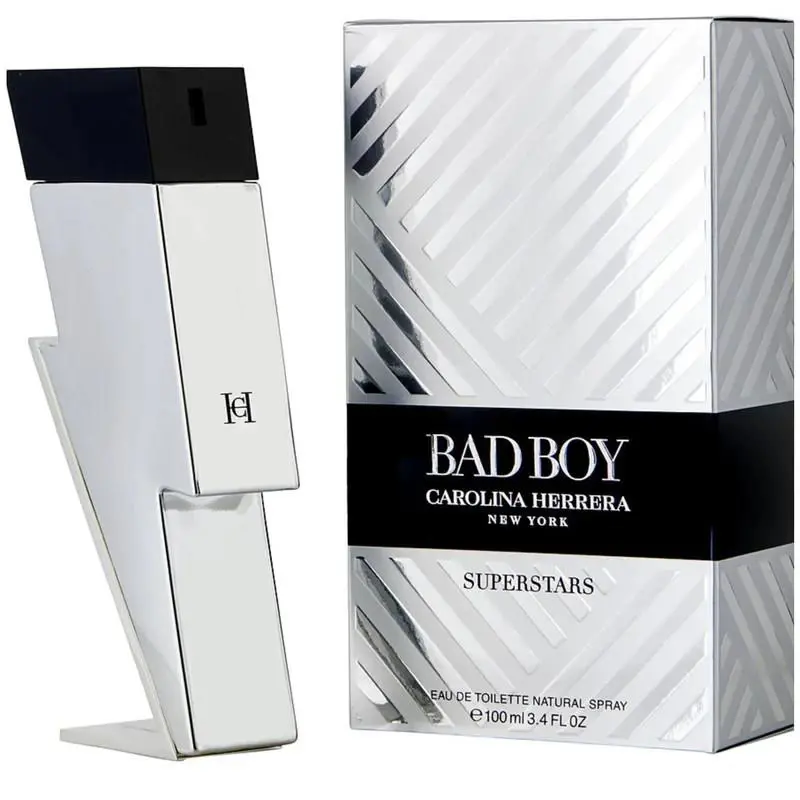 Men Carolina Herrera Bad Boy Superstars 3.4 oz-100ml Edt Spray /nib/very Rare
