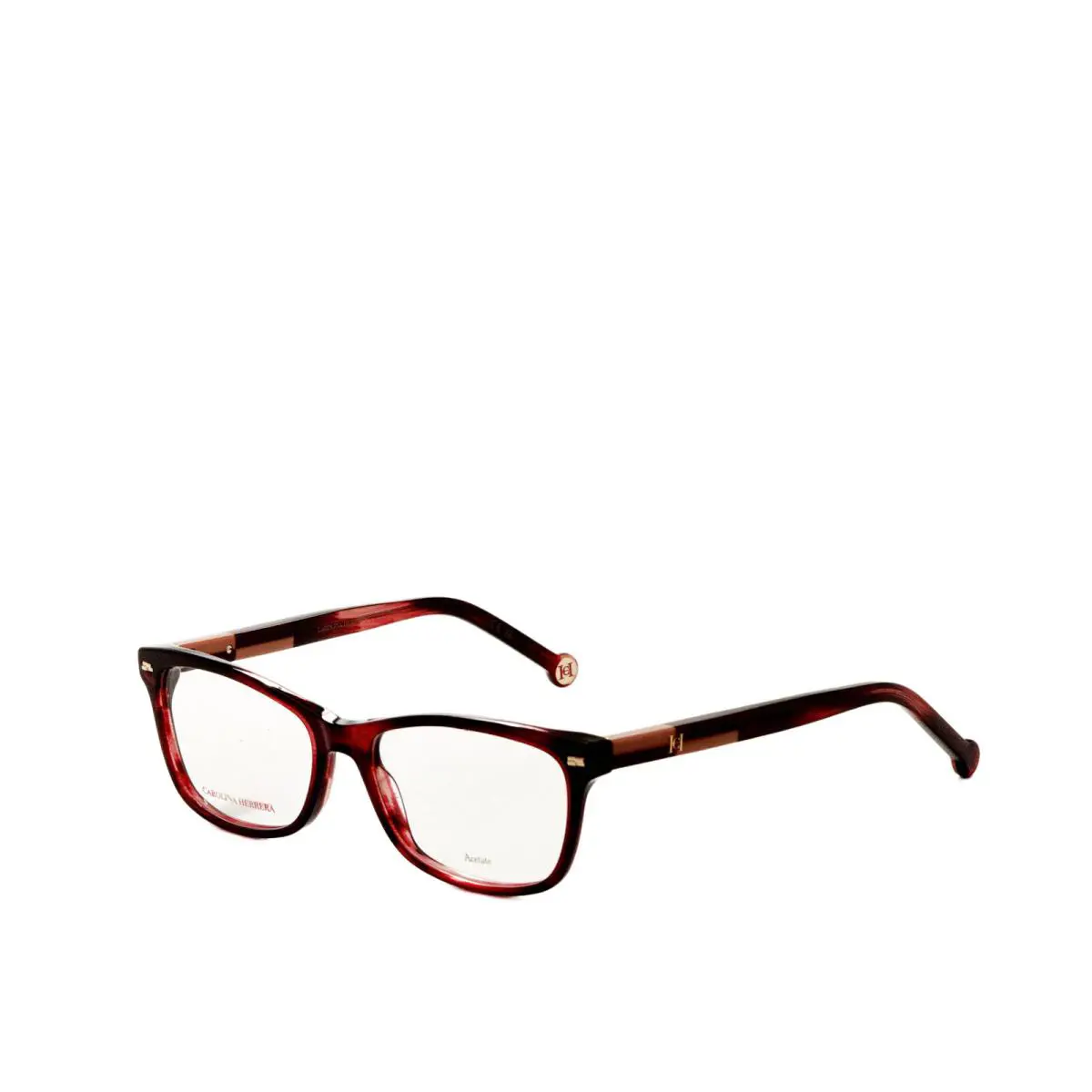 Carolina Herrera Women`s 54 mm Burgundy Horn Opticals HER0160-K4G-54