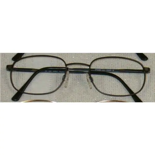 2 Randolph Engineering 48-21-140 mm RX 350 Metal Eyeglass Frames Black